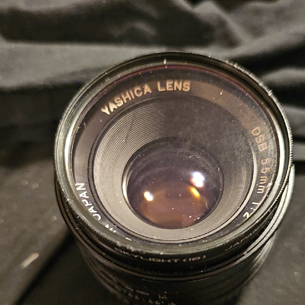 Yashica Black Lens Vintage Design
